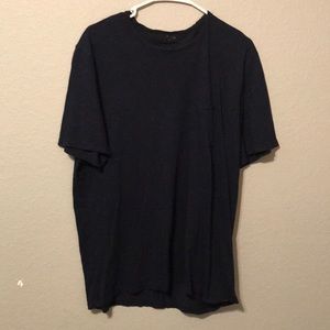 Velvet Chad Raw Edge Cotton Slub Pocket